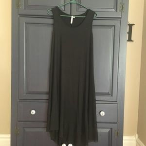 Comfy USA Dress Sleeveless Black Dress